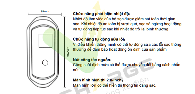 hướng dẫn sử dụng sạc di động 