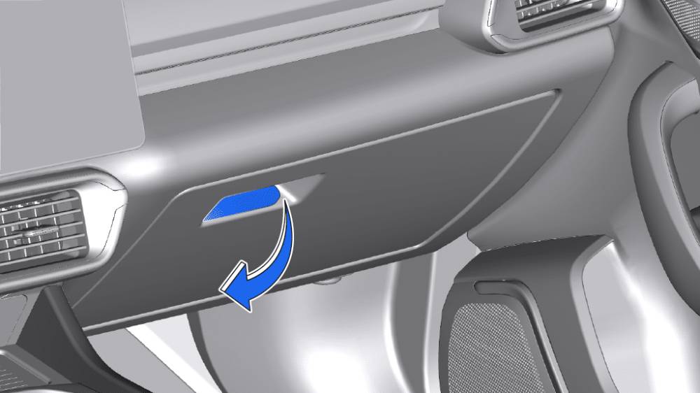 khoang chứa đồ trên VF8