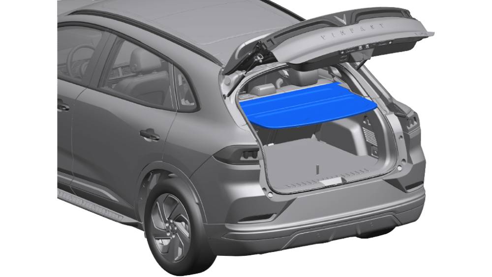 khoang chứa đồ trên VF8