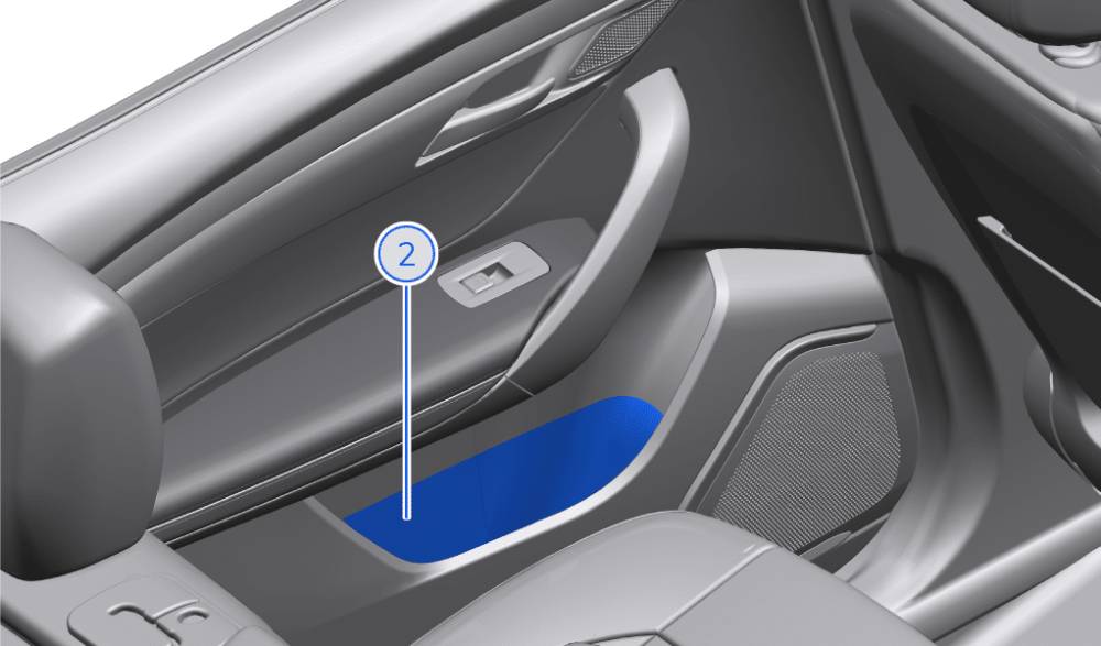 Khoang chứa đồ trên VF8