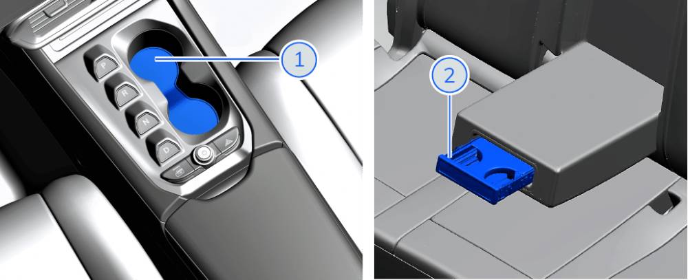 khoang chứa đồ trên VF8