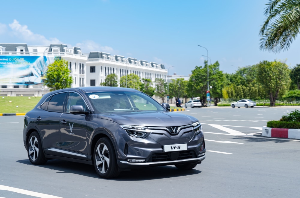 Hệ thống an toàn thông minh trên VF8