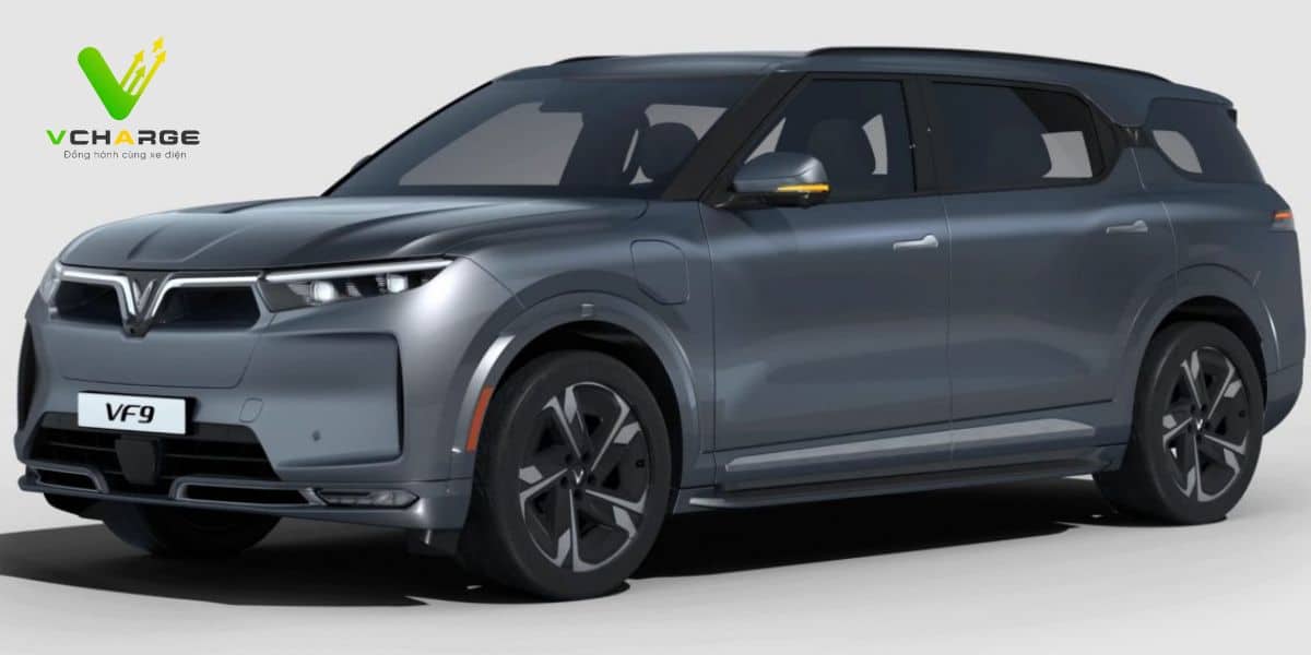 VinFast VF9 màu Xám (Neptune Grey)