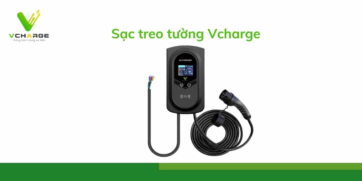 Sạc ô tô treo tường Vcharge